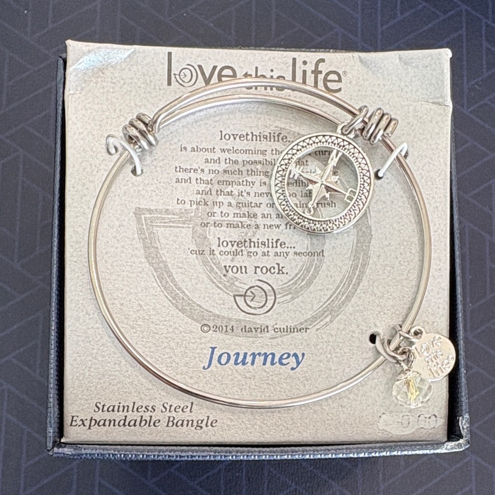 Stainless Steel Journey Bangle